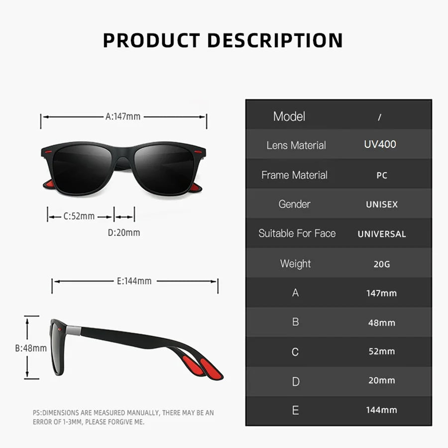 Sun Glasses Anti-Glare Eyewear